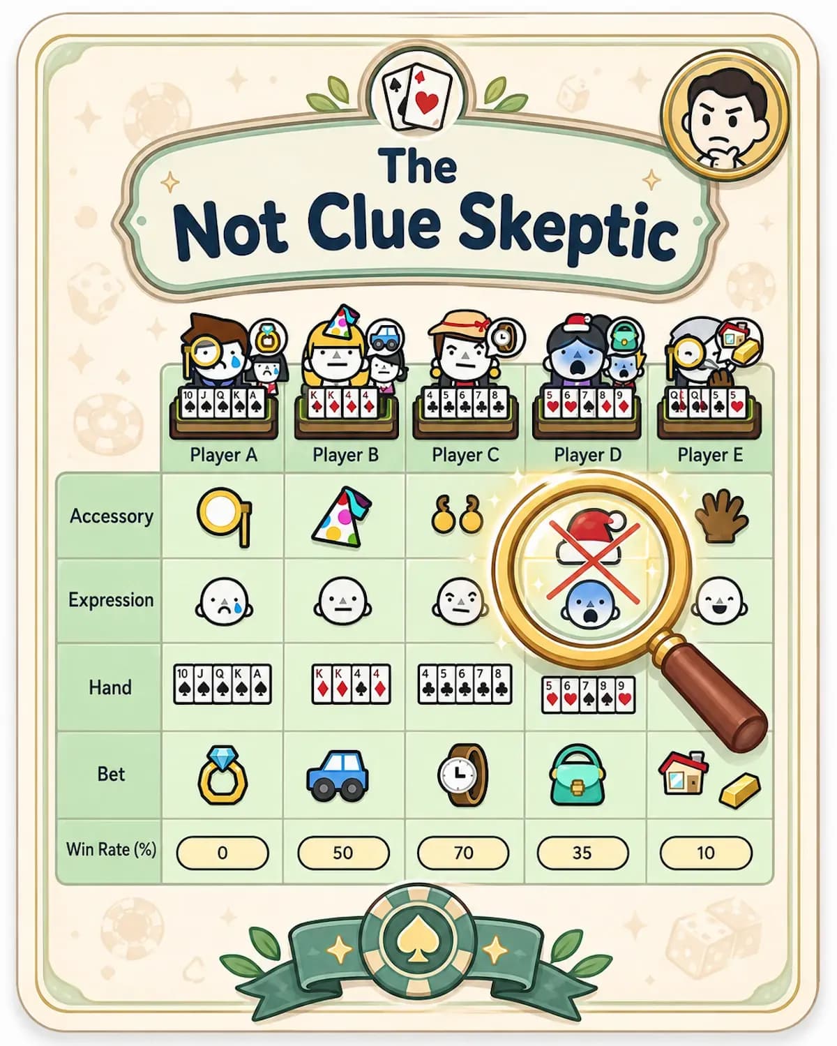 The Not Clue Skeptic