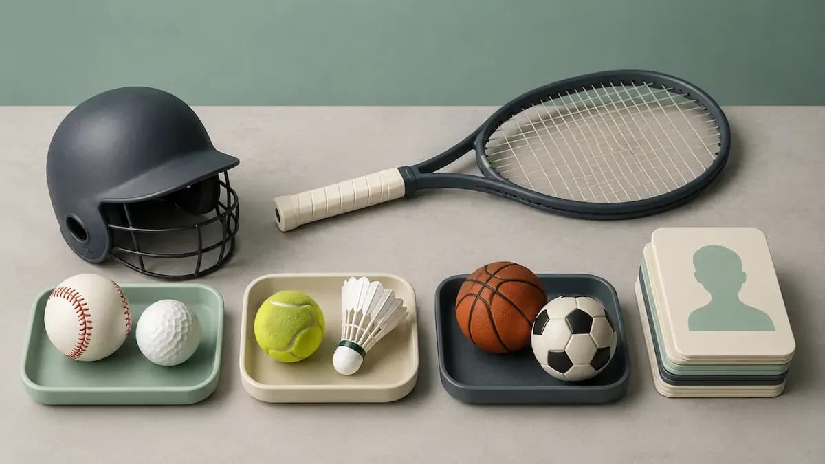 Profile Perfect Sports Clues Guide: Gear, Courts, Balls, and Equipment