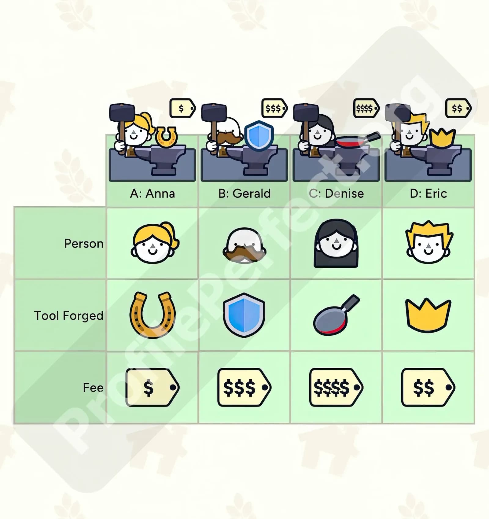 Profile Perfect Level 255 Screenshot