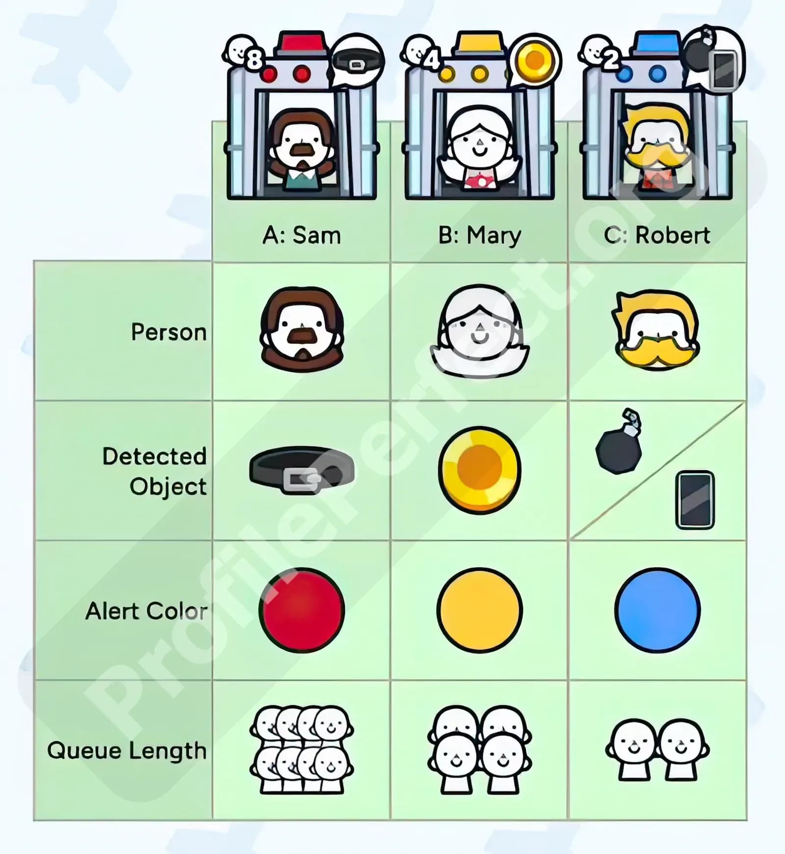 Profile Perfect Level 37 Screenshot