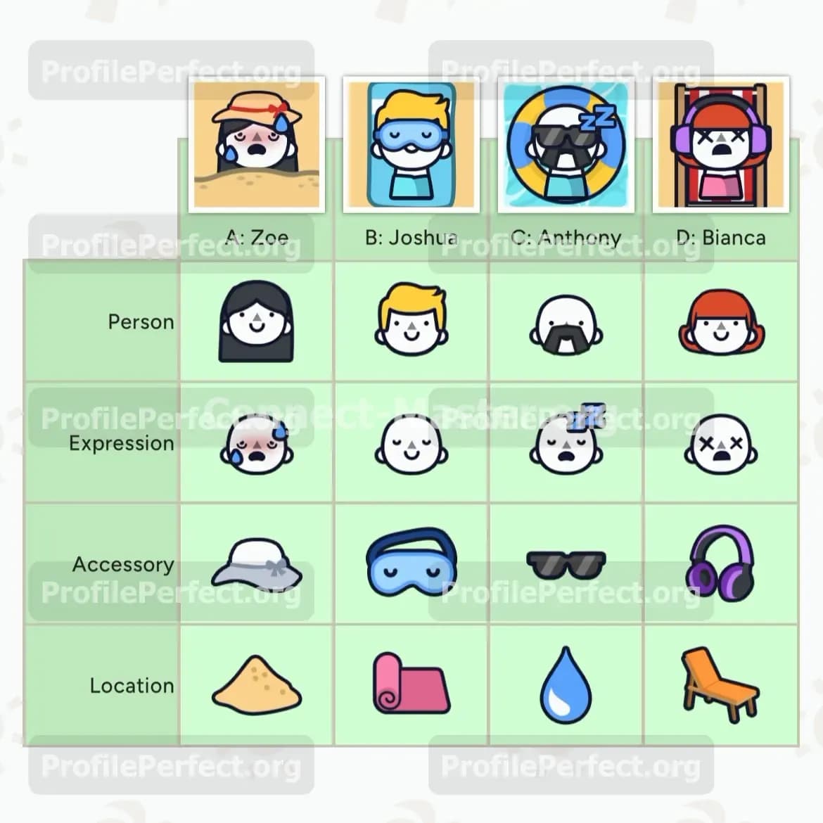Profile Perfect Level 581 Screenshot