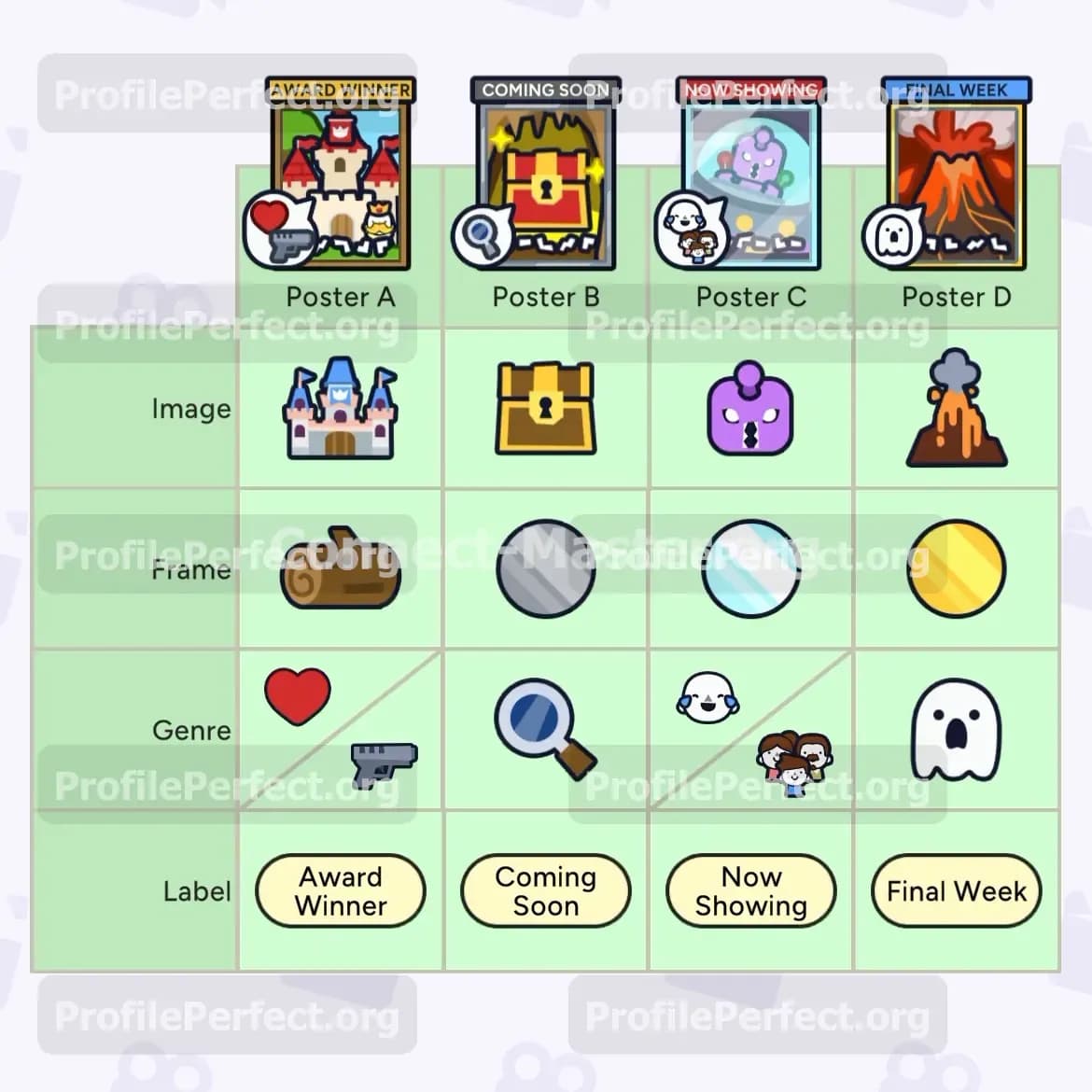 Profile Perfect Level 558 Screenshot