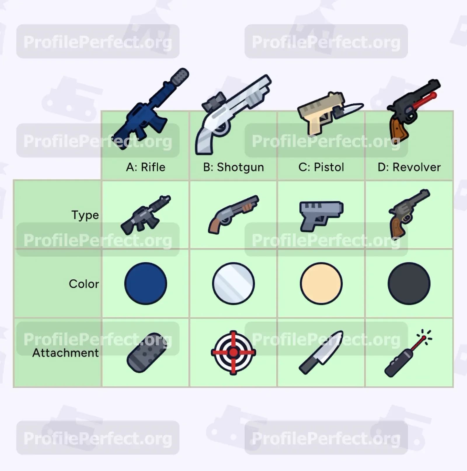 Profile Perfect Level 417 Screenshot